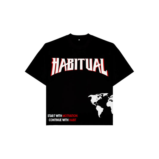 Red Habitual Tee